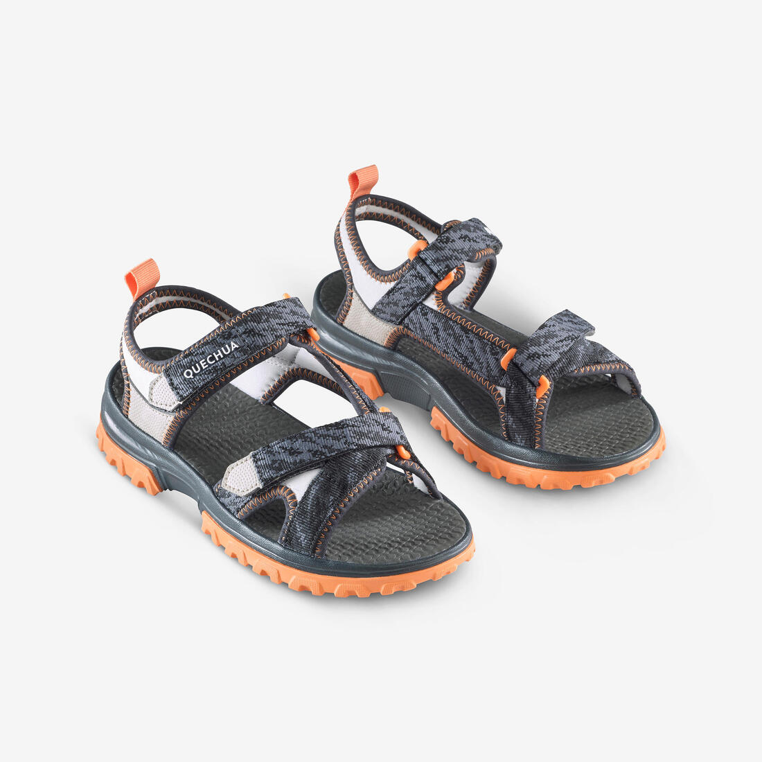 Sandales de randonnée MH120 TW corail - enfant - 28 AU 39