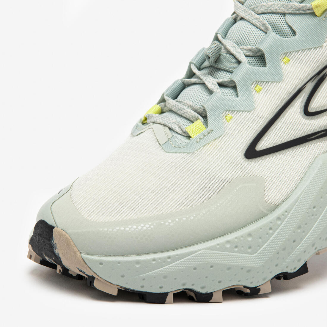 Chaussures de running trail femme, Brooks caldera 8, blanc et bleu