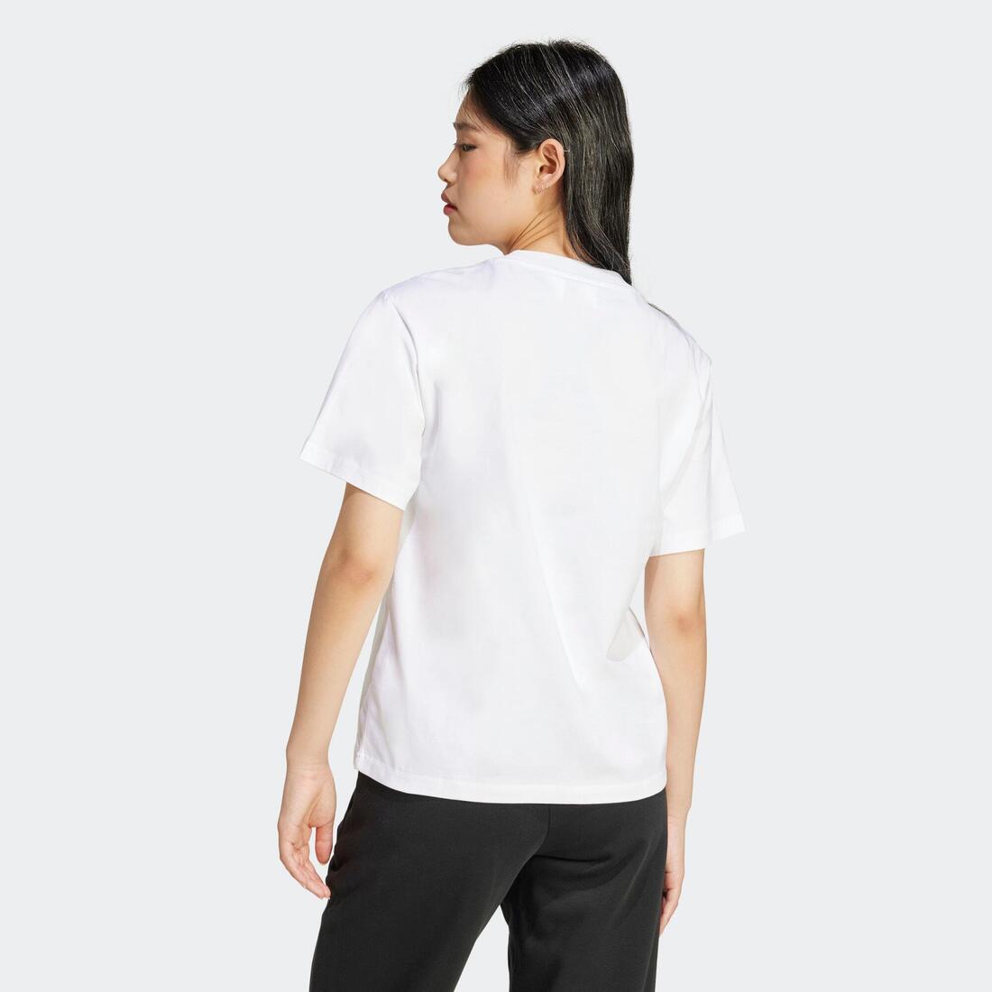 T-shirt de fitness en coton femme