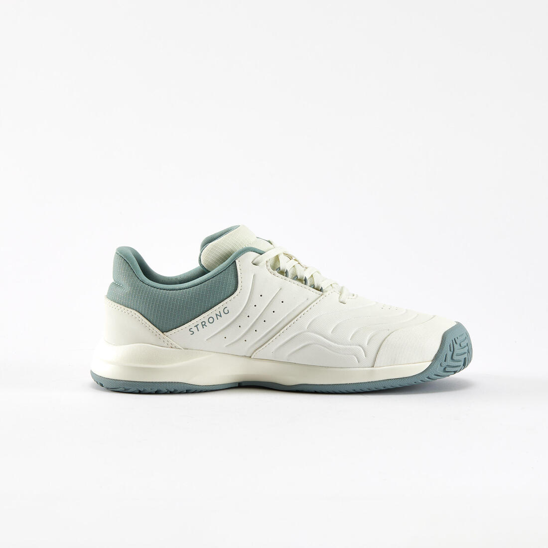 Chaussure de Tennis Junior à lacet - TS STRONG Jr Blanc Argile