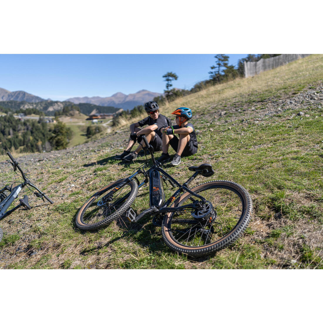 Vtt electrique enfant rockrider e st 500 26 pouces 9-12 ans