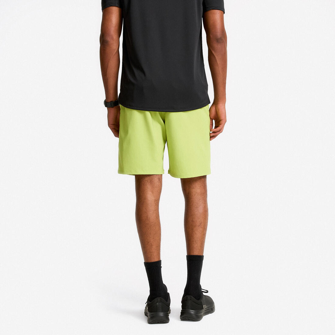 Short de fitness respirant poches zippées homme