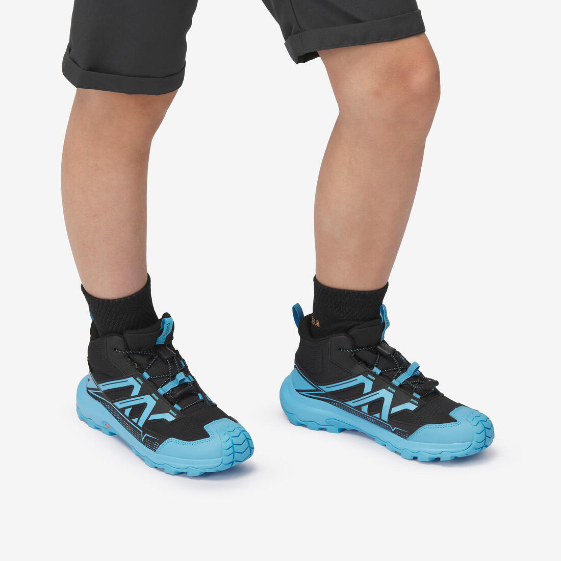 Chaussures de randonnée imperméables enfant du 28 au 34, Crossrock