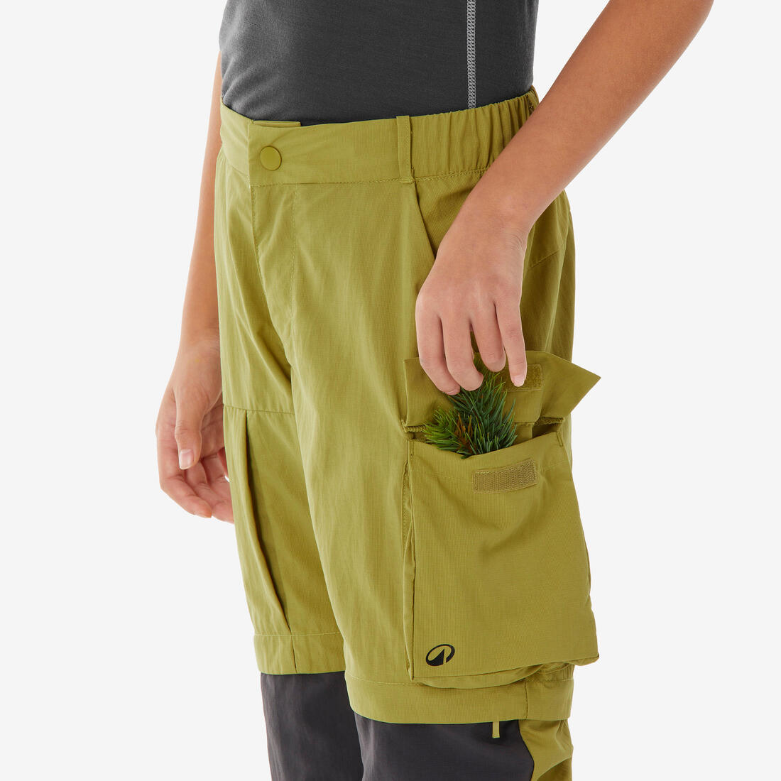 Pantalon modulable de randonnée enfant 7-15 ans, MH500