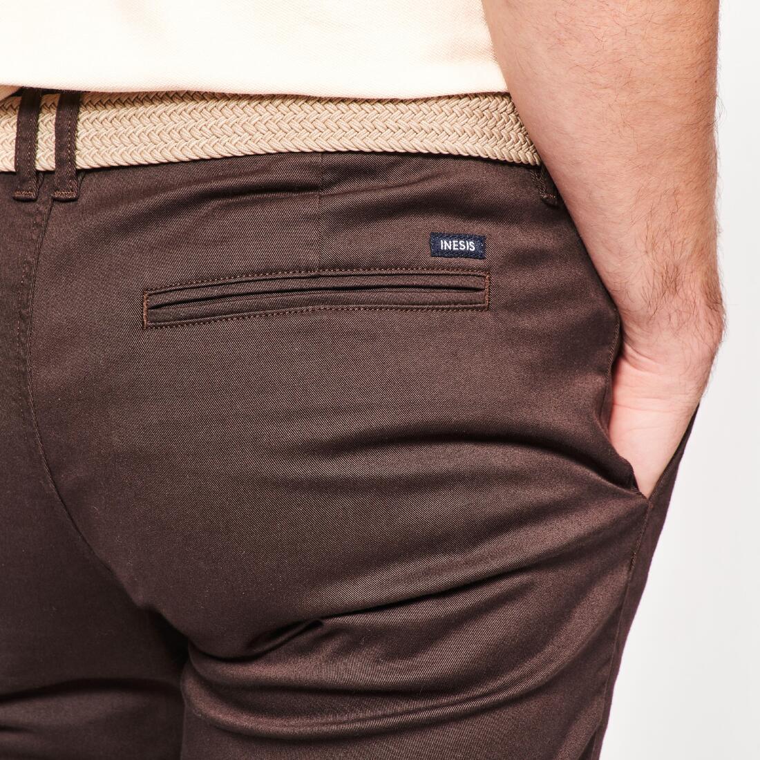 Pantalon de golf chino coton homme, MW500