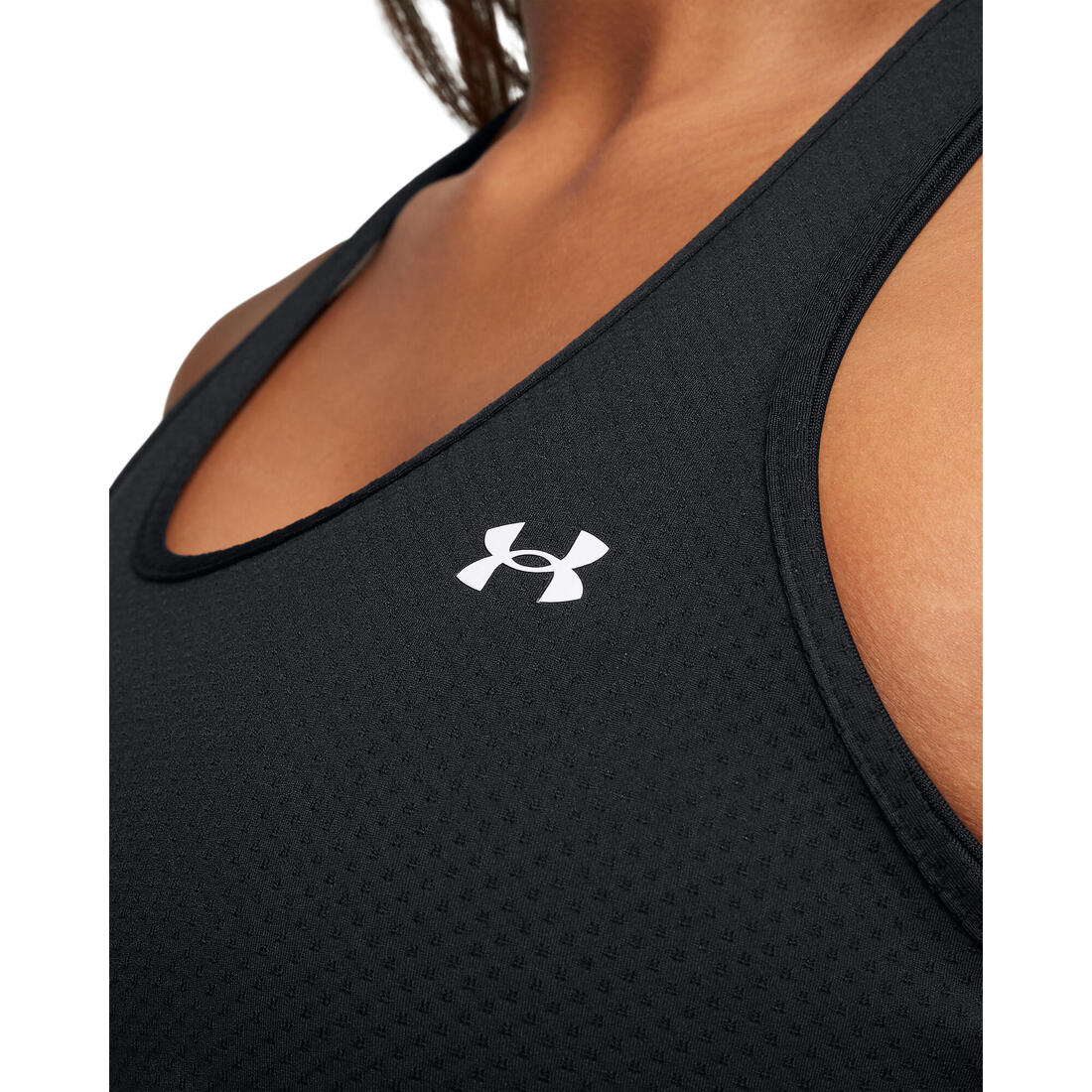 Débardeur HeatGear® Armour Racer pour femme, noir