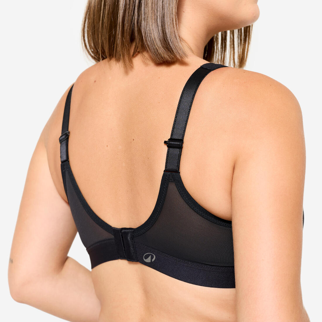 Brassière bretelles croisables maintien fort femme