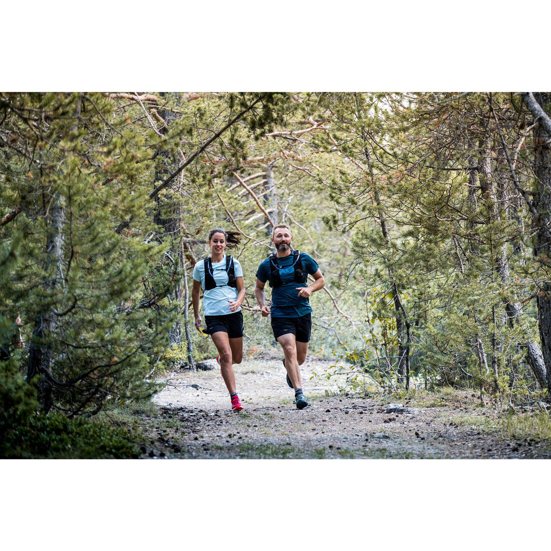 T-shirt de trail running résistant Homme - KIPRUN Run 500 Graph