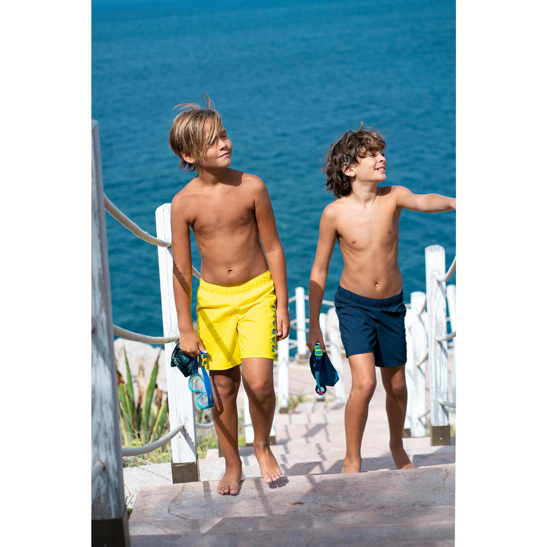 Short de bain natation Garçon - 100