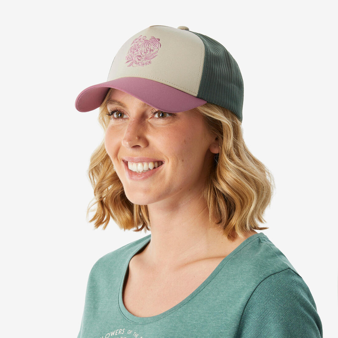 Casquette de randonnée, TRUCKER 500 foncé