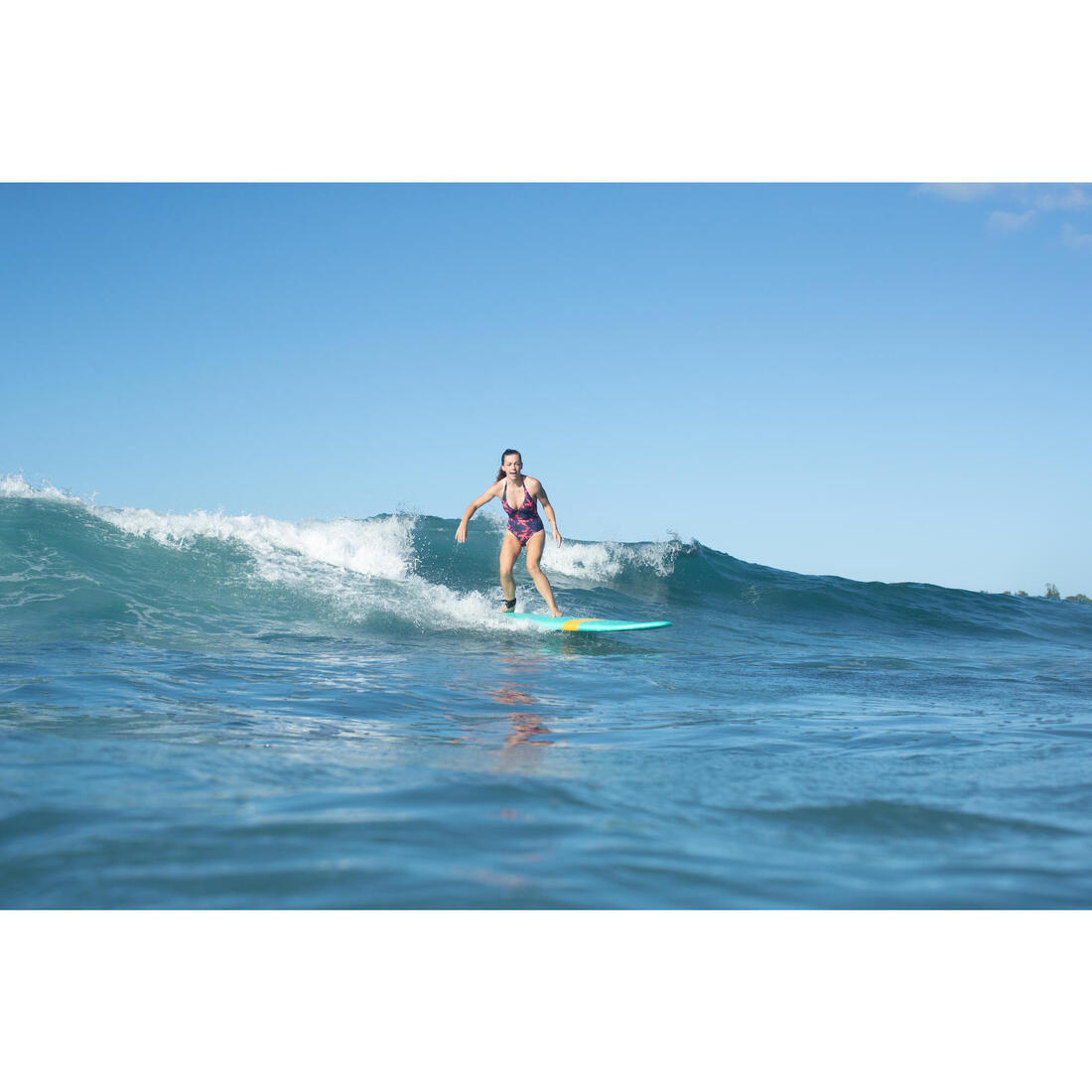 Maillot de bain 1 pièce de surf clea poly