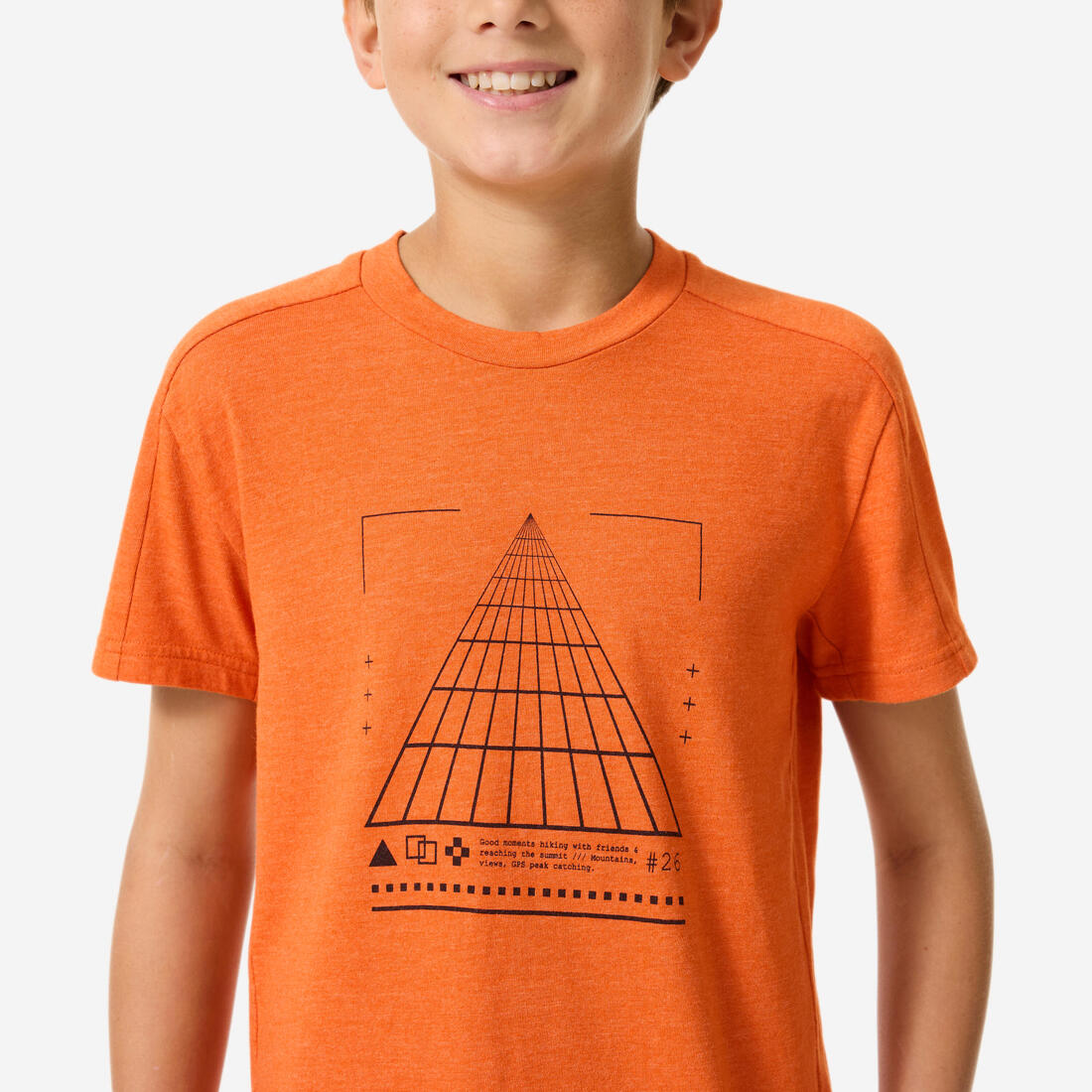 T-shirt de randonnée enfant 7-15 ans, NH100