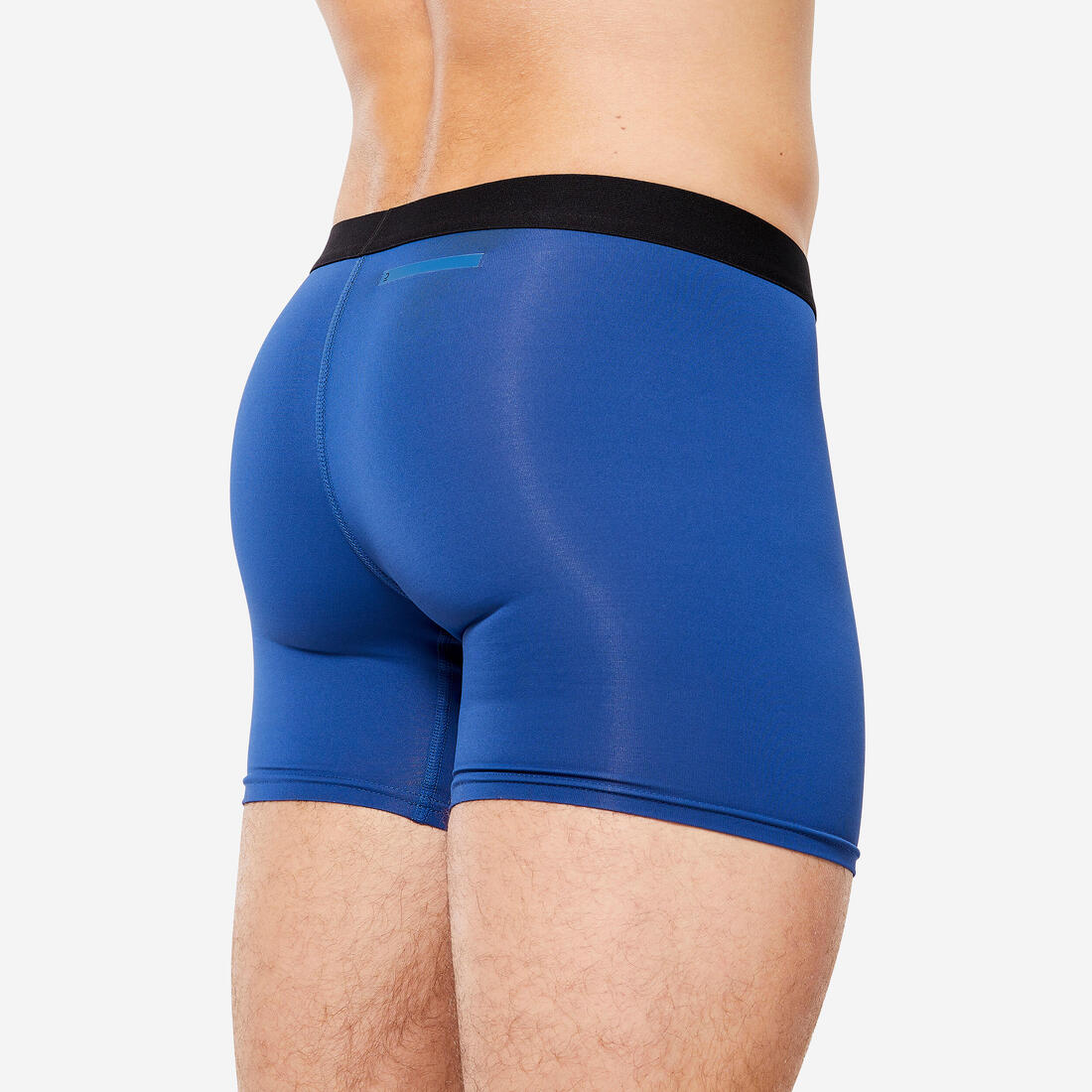 Lot de 3 boxers respirants en microfibre Homme, Bleu foncé
