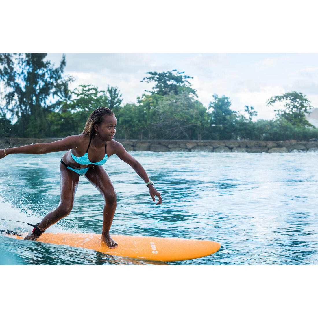 bas de maillot de bain SURF FILLE MALOU 500