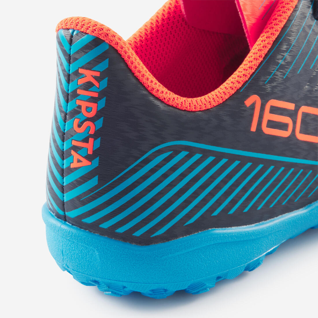 CHAUSSURES DE FOOTBALL ENFANT A LACETS 160 JR TURF .TF