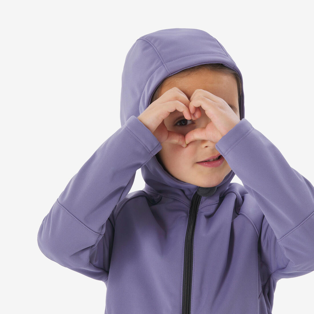 Veste softshell de randonnée enfant 2-6 ans, MH900