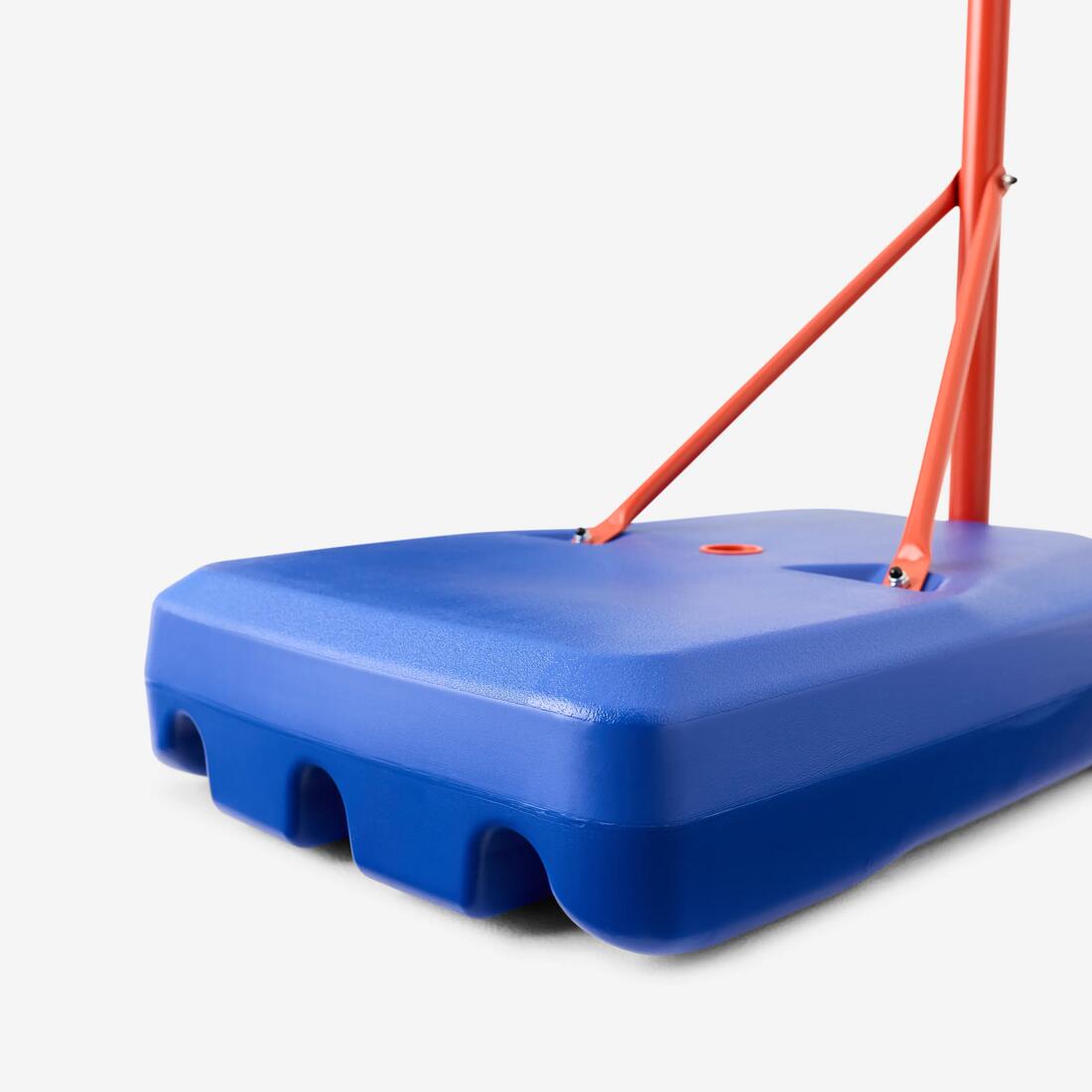 Panier de basket sur pied réglable de 1,30m à 1,60m Enfant - K500 Aniball bleu
