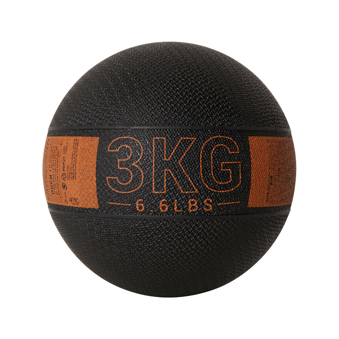 Medecine Ball 1kg caoutchouc