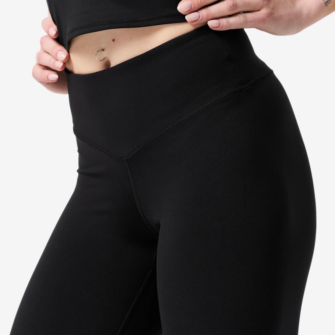 Legging de musculation froncé femme