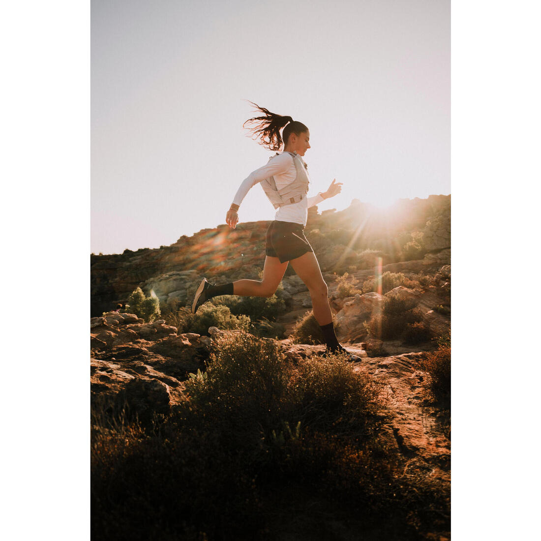 Sac trail running 10l mixte - vendu avec poche à eau 1l