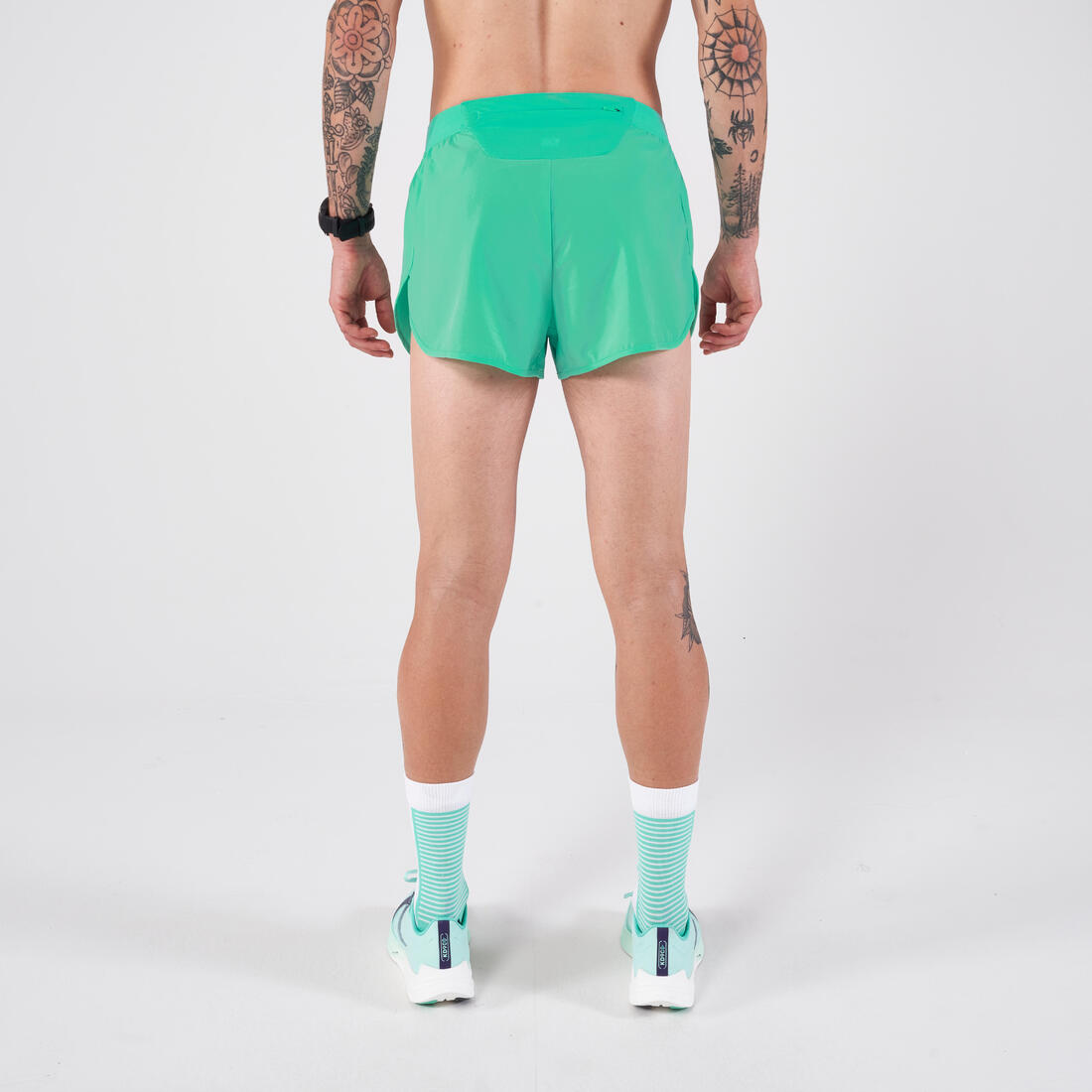 Short de running homme - Kiprun run 500 confort split