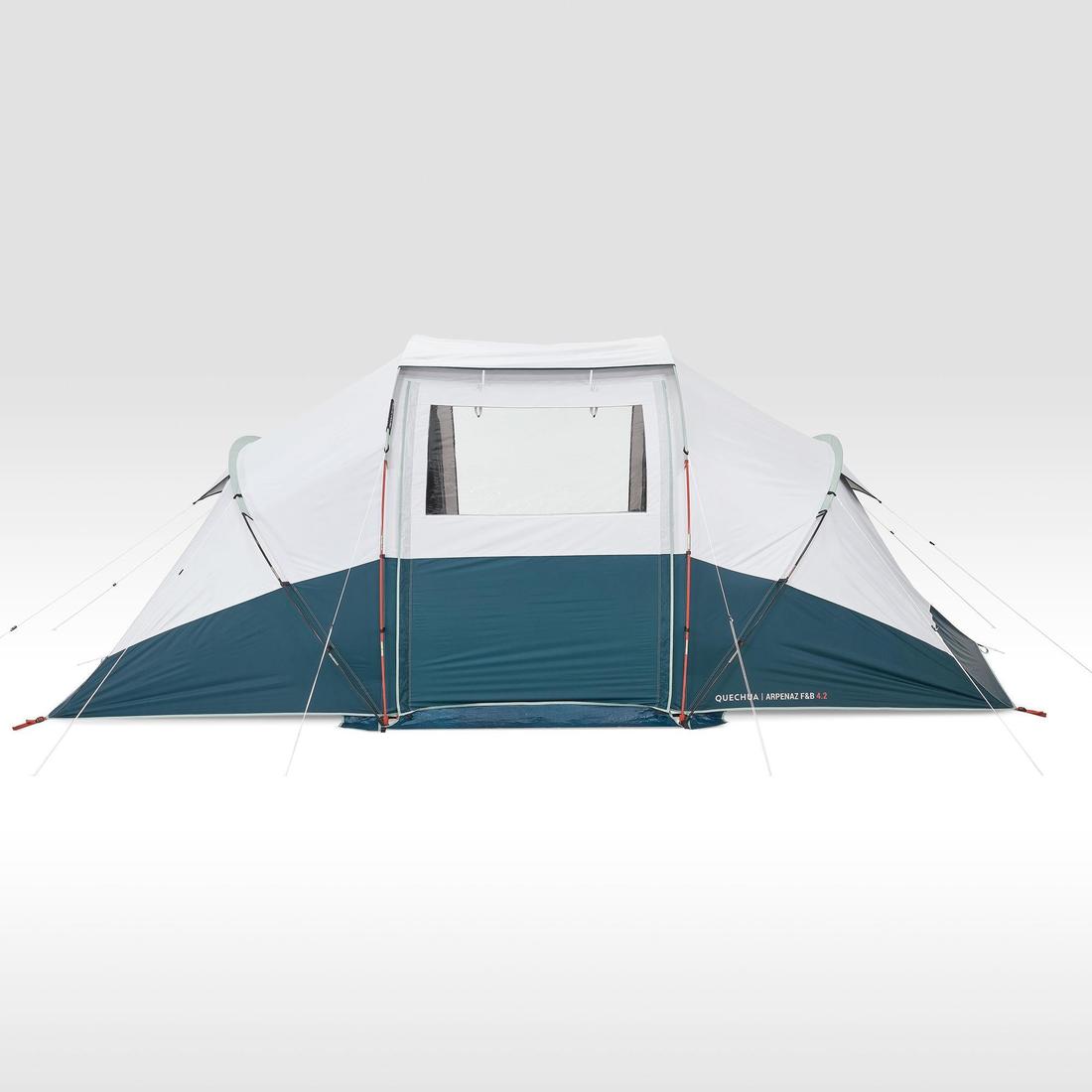 Tente de camping 4 places 2 chambres, Fresh & Black, Arpenaz 4.2