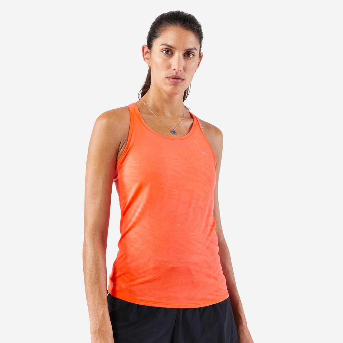 Débardeur running sans couture femme - kiprun run 500 confort lavande