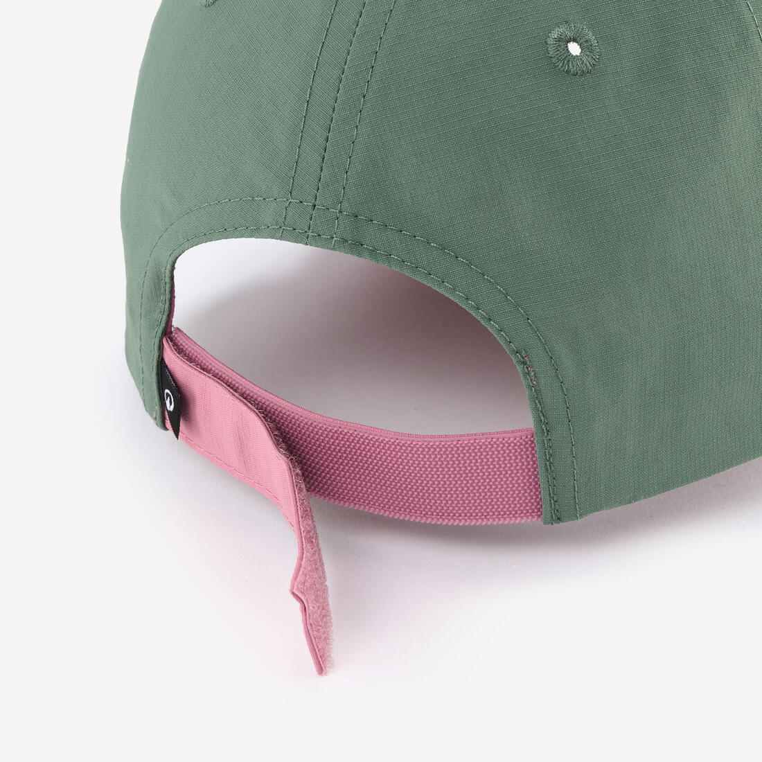 Casquette de randonnée enfant, MH100 kid beige bleue