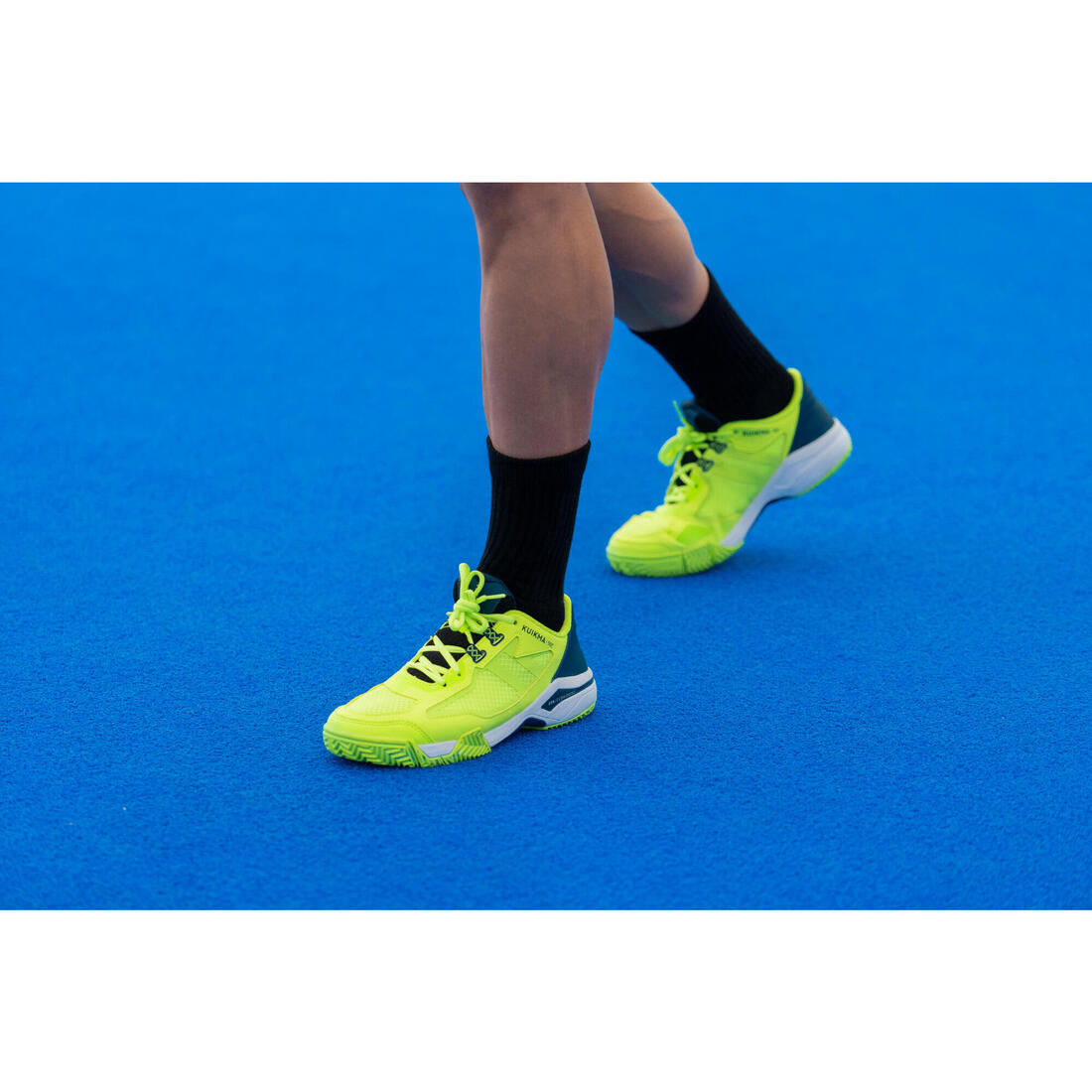 Chaussures de padel Homme - PS 500 noir jaune