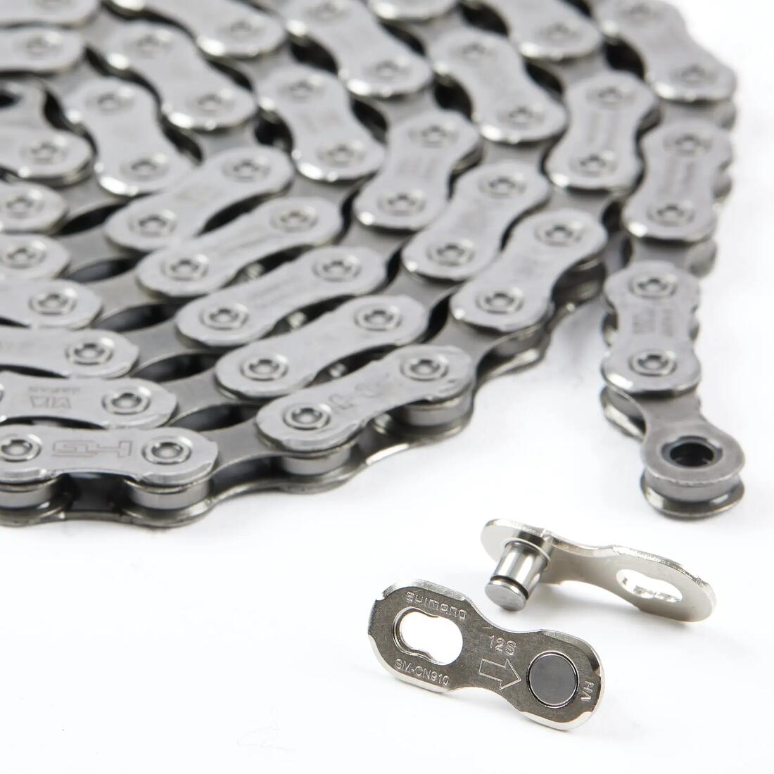 Chaîne shimano - Deore XT CN-M8100 - 12 Vitesses - 126 maillon - avec Quick Link