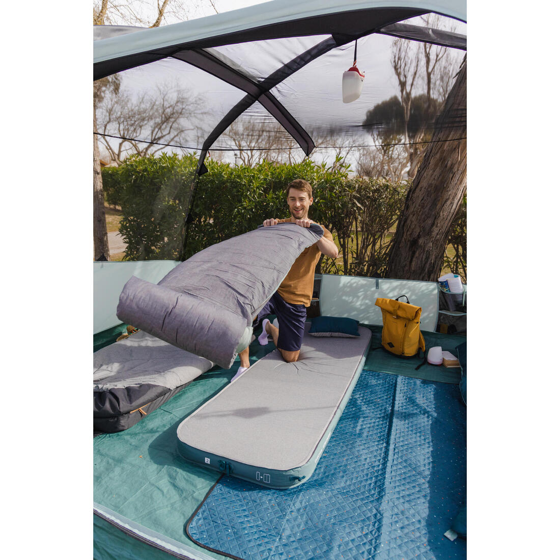 Matelas autogonflant de camping - ultim comfort 70 cm - 1 personne
