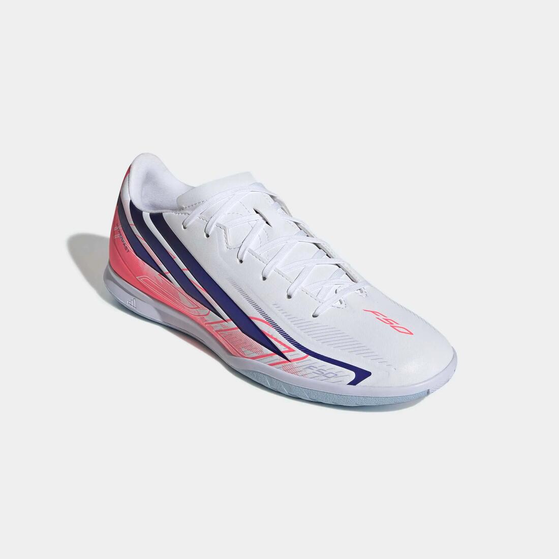 adidas F50 Club Futsal chaussure Adulte Blanc/Violet