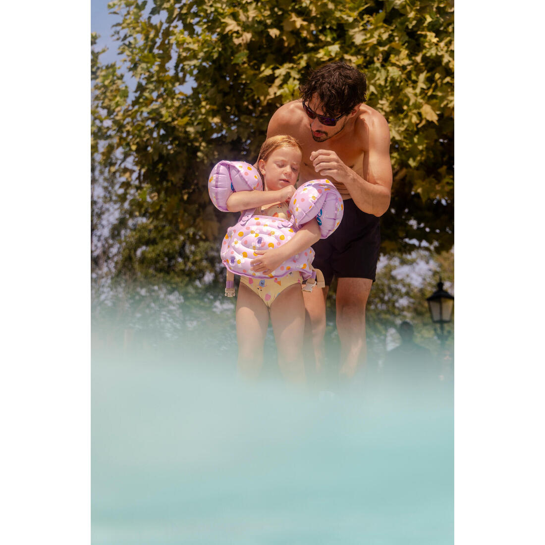 Brassards De Piscine Evolutif Enfant - Tiswim print savane