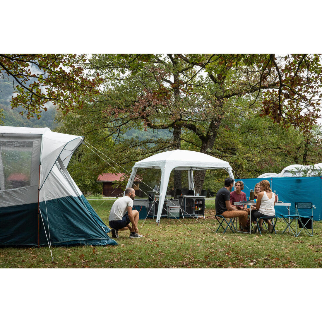 Séjour à arceaux de camping - Arpenaz Base Fresh - 10 Personnes
