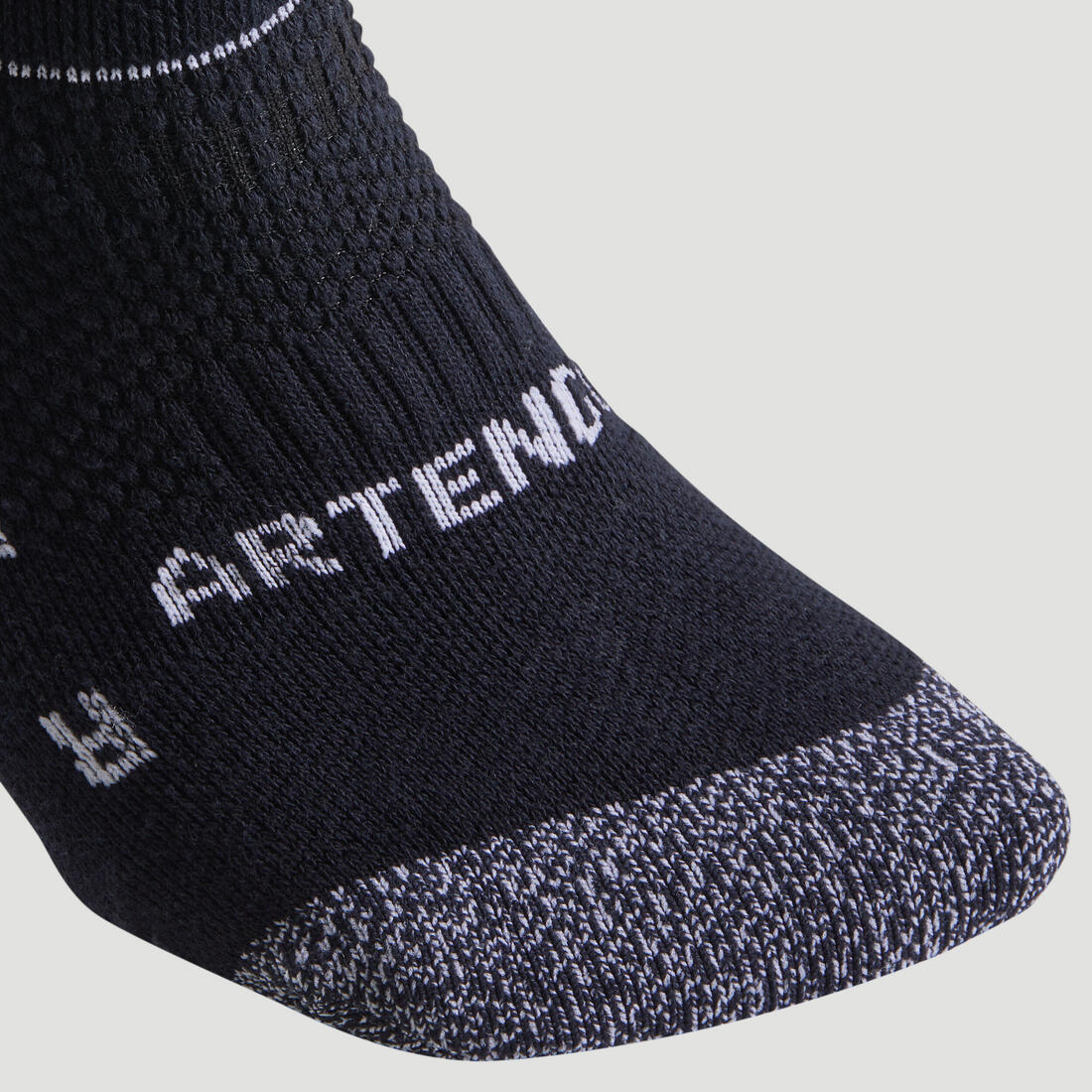 Chaussettes de sport mi-hautes Decathlon rs 900 noir blanc lot de 3