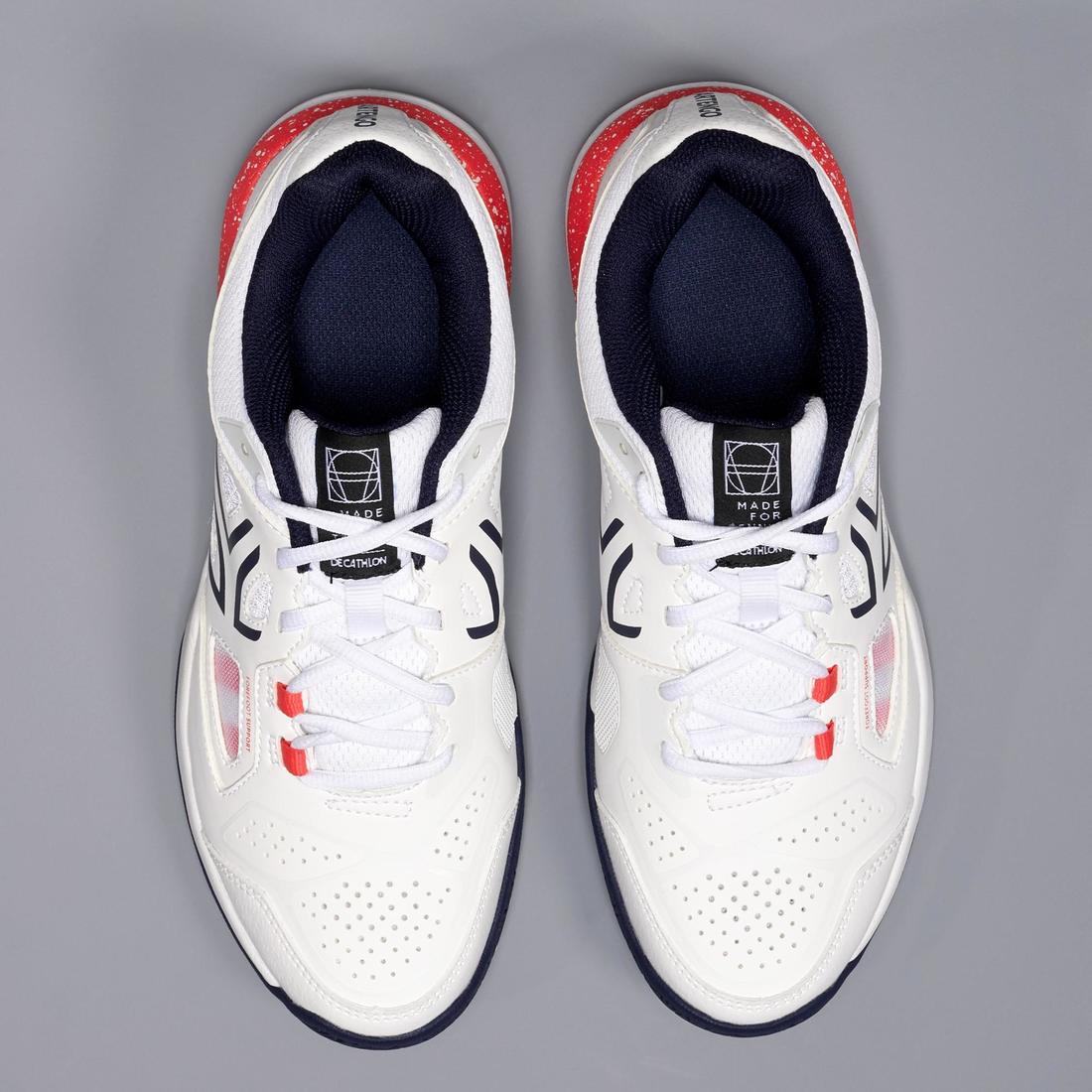CHAUSSURES DE TENNIS FEMME TS500 MARINE