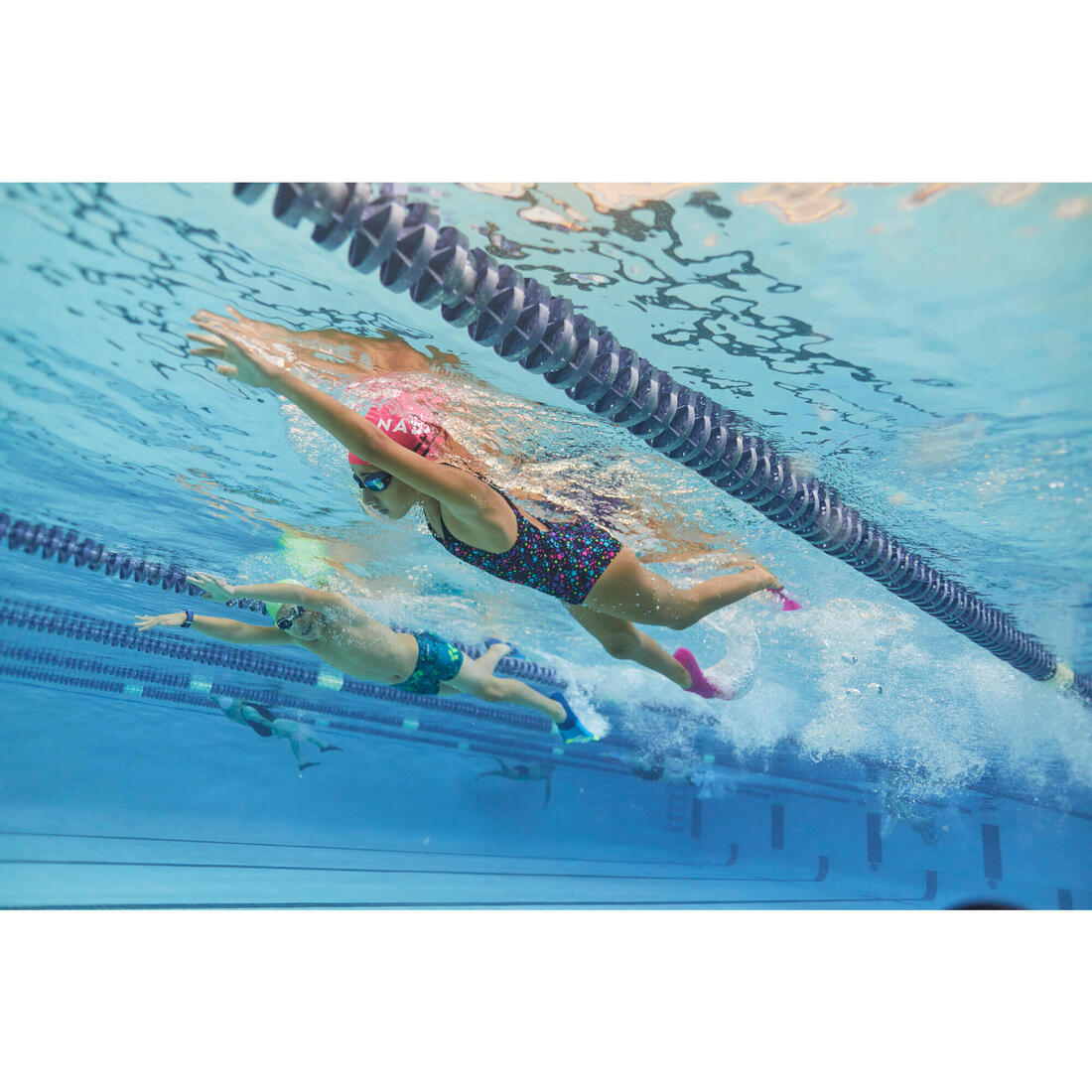 Maillot de bain de natation une pièce fille Kamyleon Star