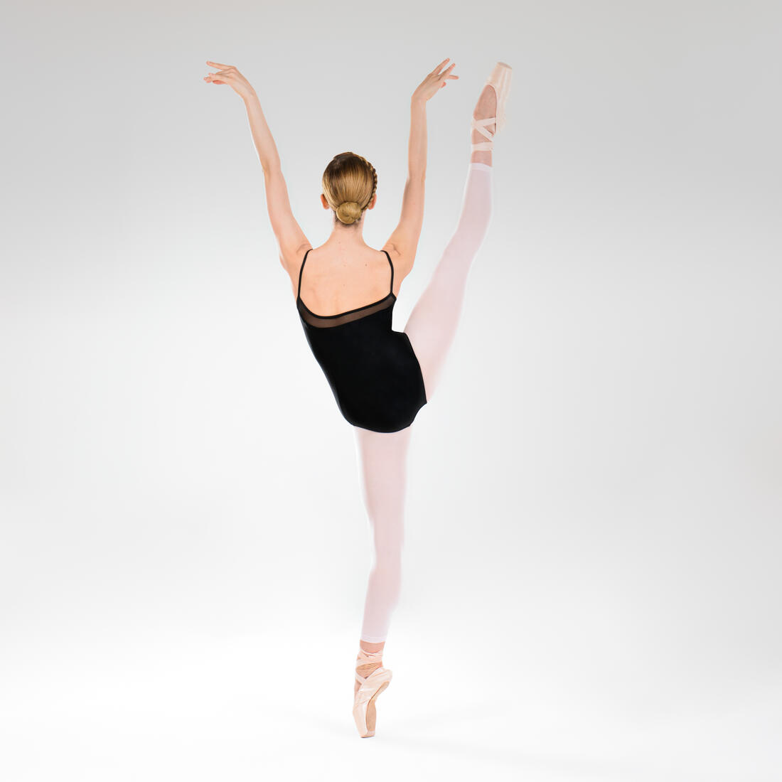 Collants de danse classique et moderne sans pieds noirs fille