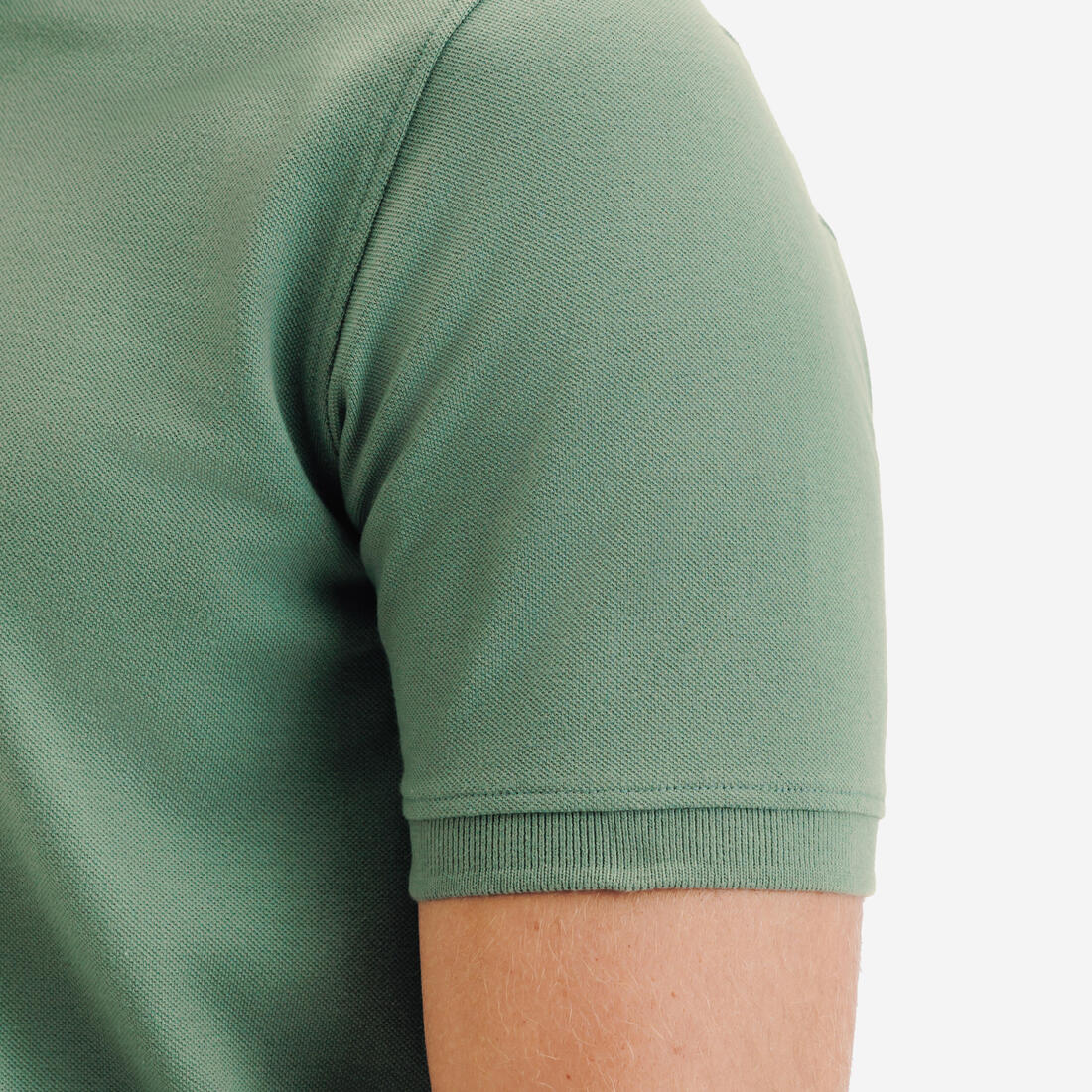 Polo de golf en coton polyester manches courtes homme, MW500