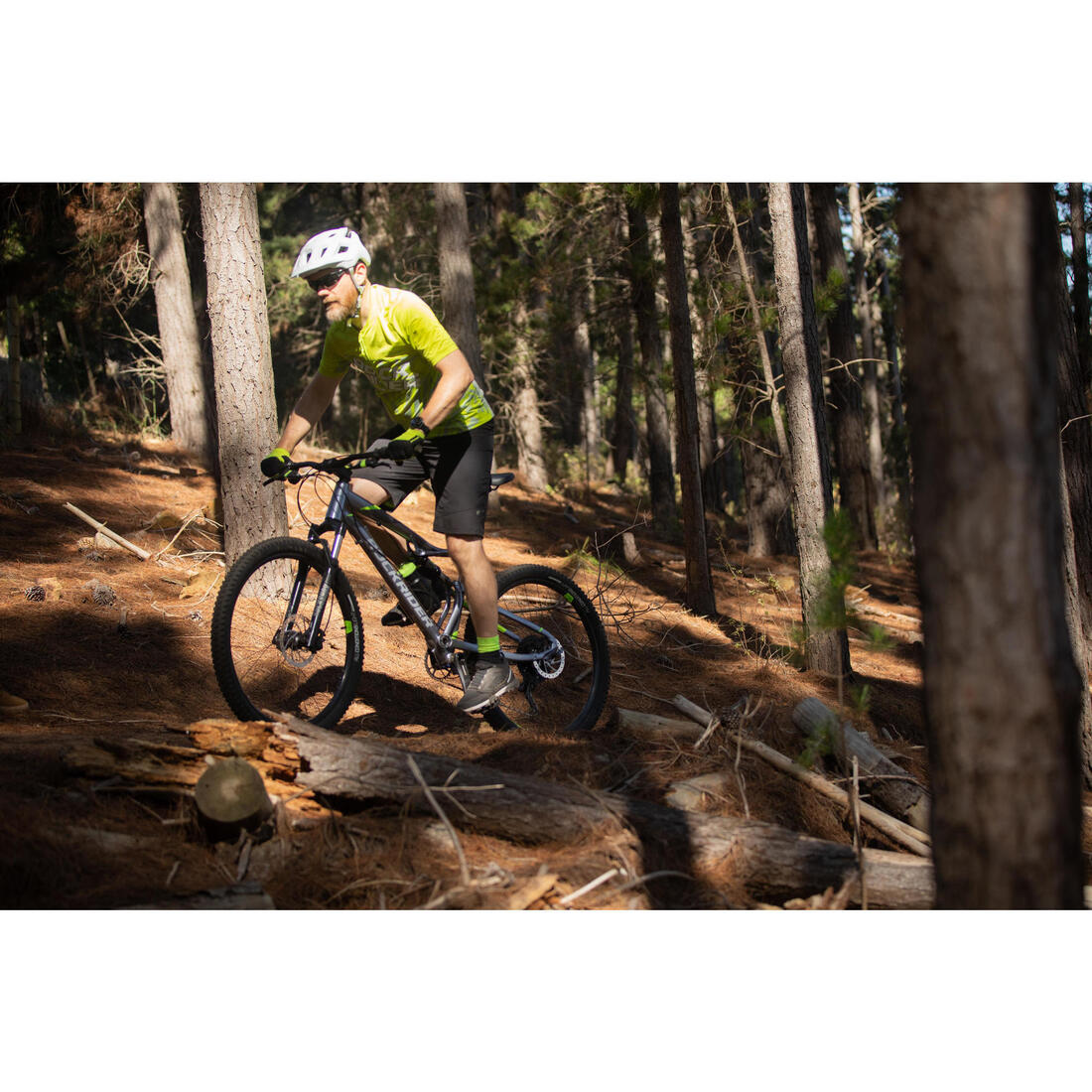 VÉLO VTT ST 900 S GRIS JAUNE 27,5"