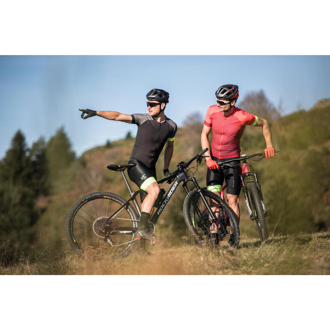 Lunettes VTT XC RACE Photochromique Fluo CAT 1>3