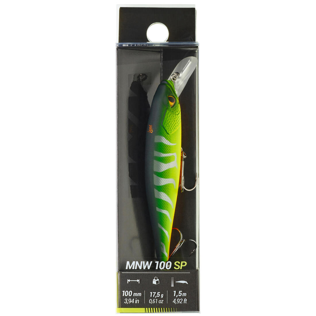 POISSON NAGEUR JERKBAIT MINNOW WXM MNW 100 SP FIRETIGER