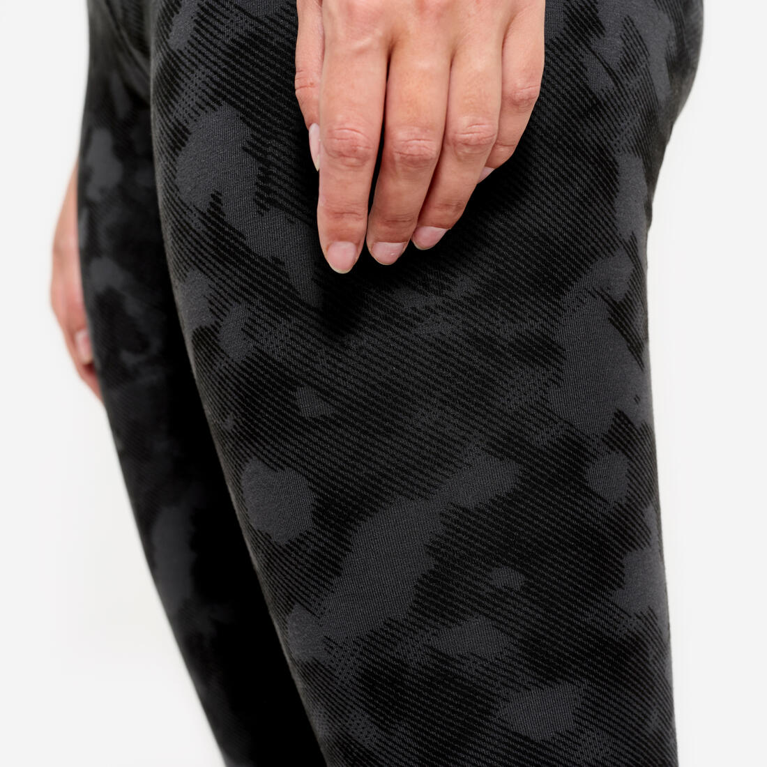Legging fitness long coton extensible respirant femme - Fit+