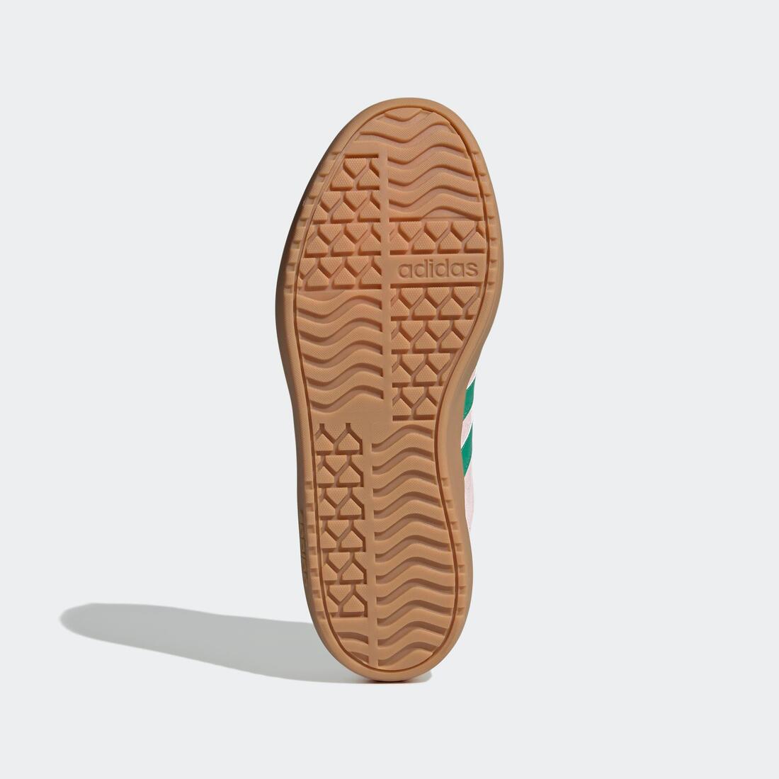 Baskets femme, vl court bold, blanc cassé et bleu gomme