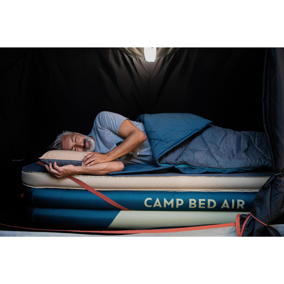 SAC DE COUCHAGE EN COTON POUR LE CAMPING - ARPENAZ 10° COTON