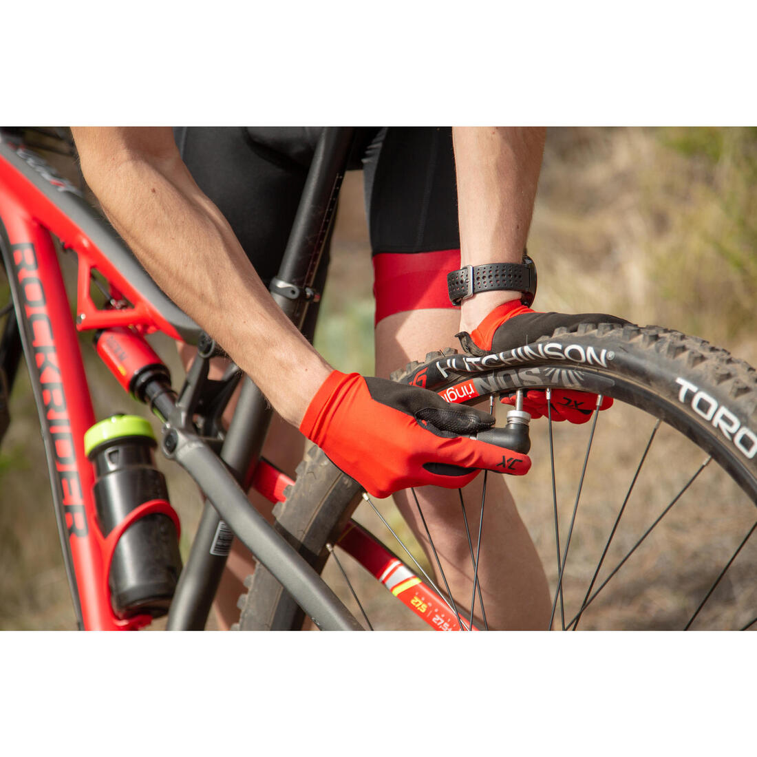 GONFLEUR CO2 VTT COMPACTE + CARTOUCHE 20 G