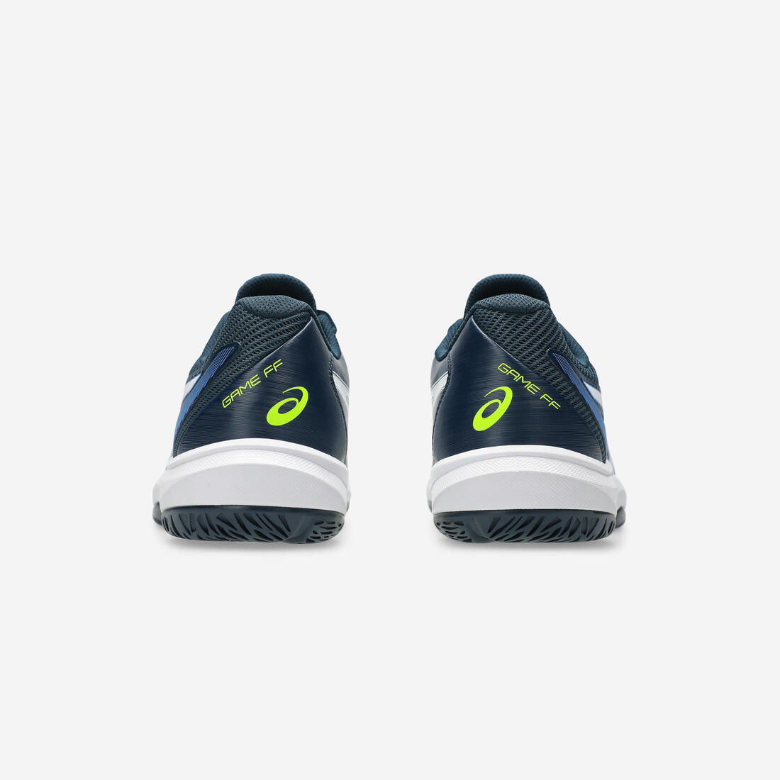 Chaussures de tennis homme Multicourt - Asics Game FF bleu blanc jaune