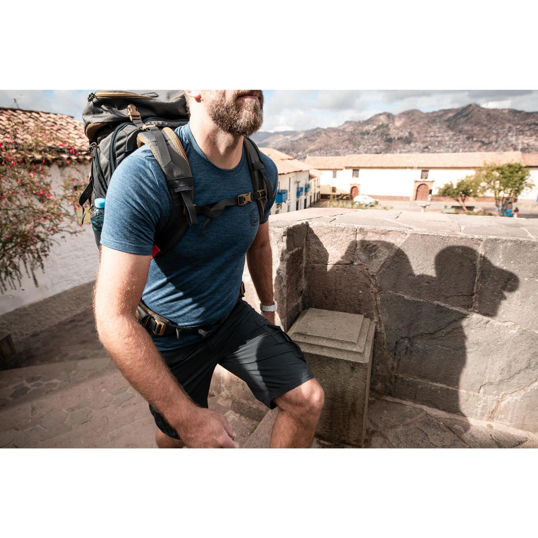Short cargo de trek voyage - travel 500 homme