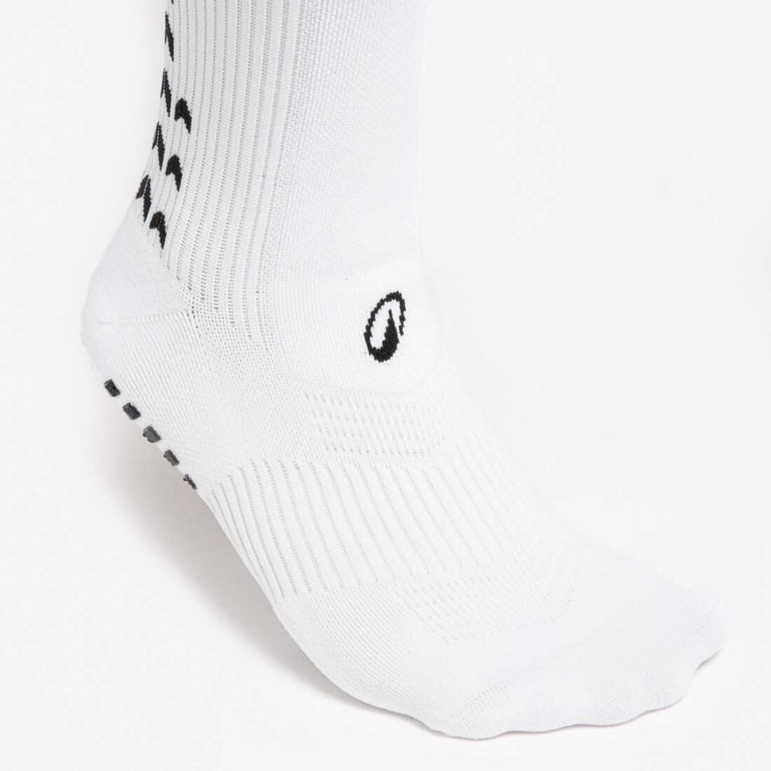 Chaussettes de foot mi-hautes anti-dérapantes adulte, Viralto II Mid