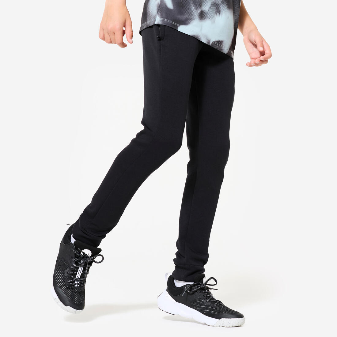 Pantalon de jogging mixte, enfant coton respirant